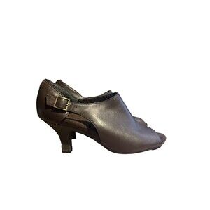 Naturalizer Woman's Brown Size 8, Open Toed Booty-5/$15